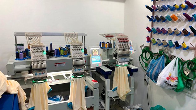 Bordado de alta qualidade